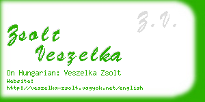 zsolt veszelka business card